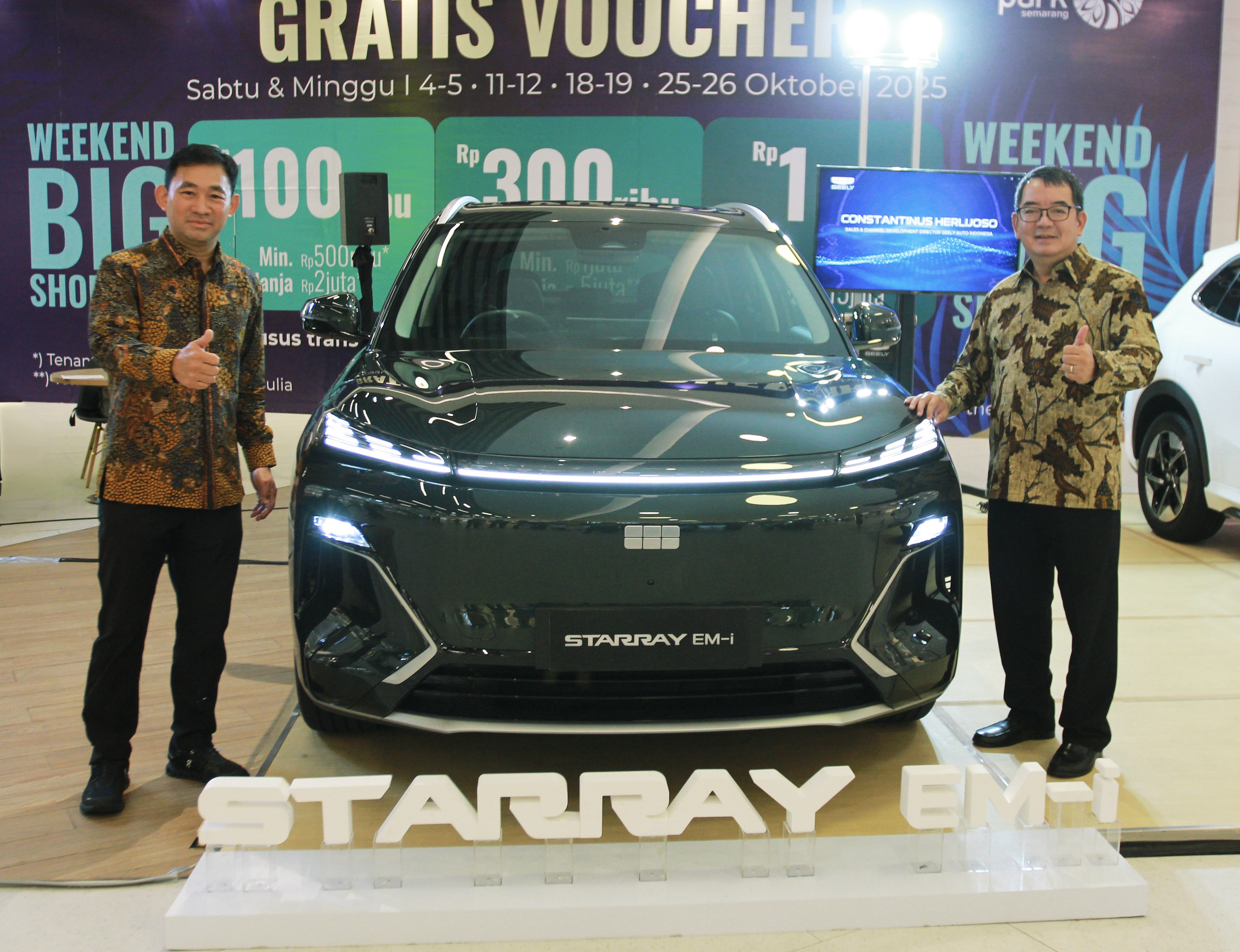 Persiapan Dealer Pertama Geely di Semarang