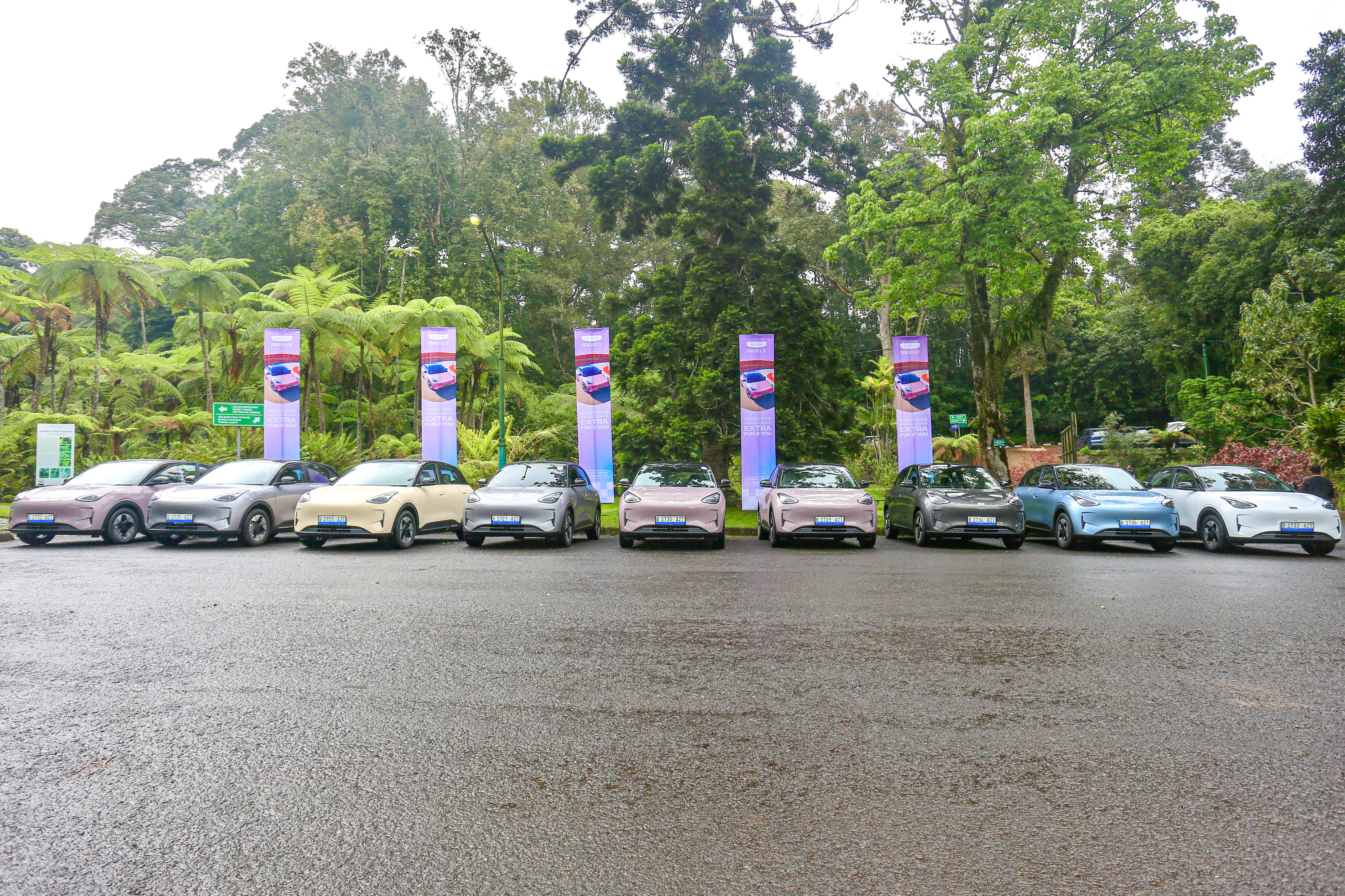 Melintasi Rute Jakarta–Cibodas, Geely EX2 Diuji di Beragam Karakter Jalan melalui “Extra Fun 2 You” Media Drive Experience